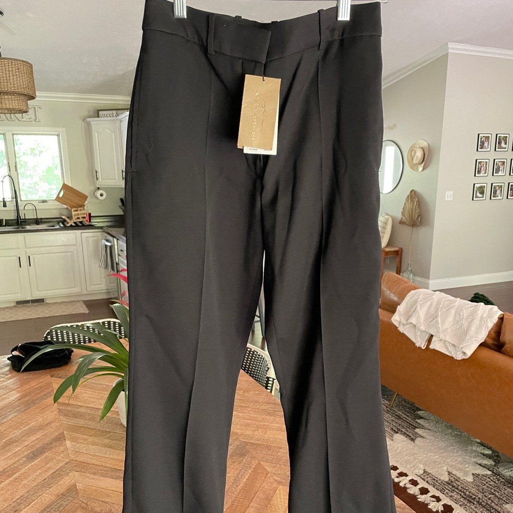 Burberry black pants. NWT.